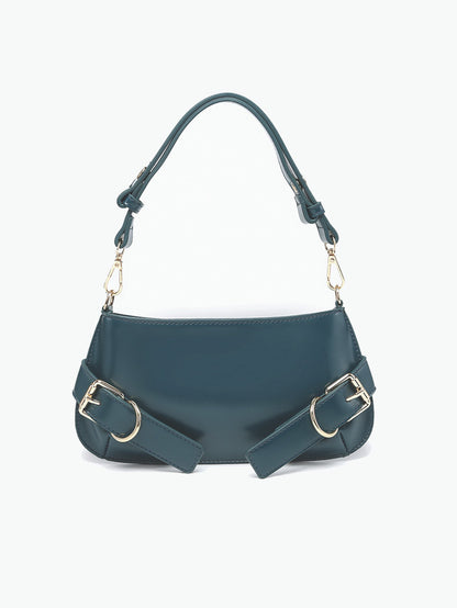 Winnipeg Adjustable Shoulder Bag w/ Buckle Detail