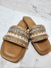Audio- Embellished Sandal - FINAL SALE