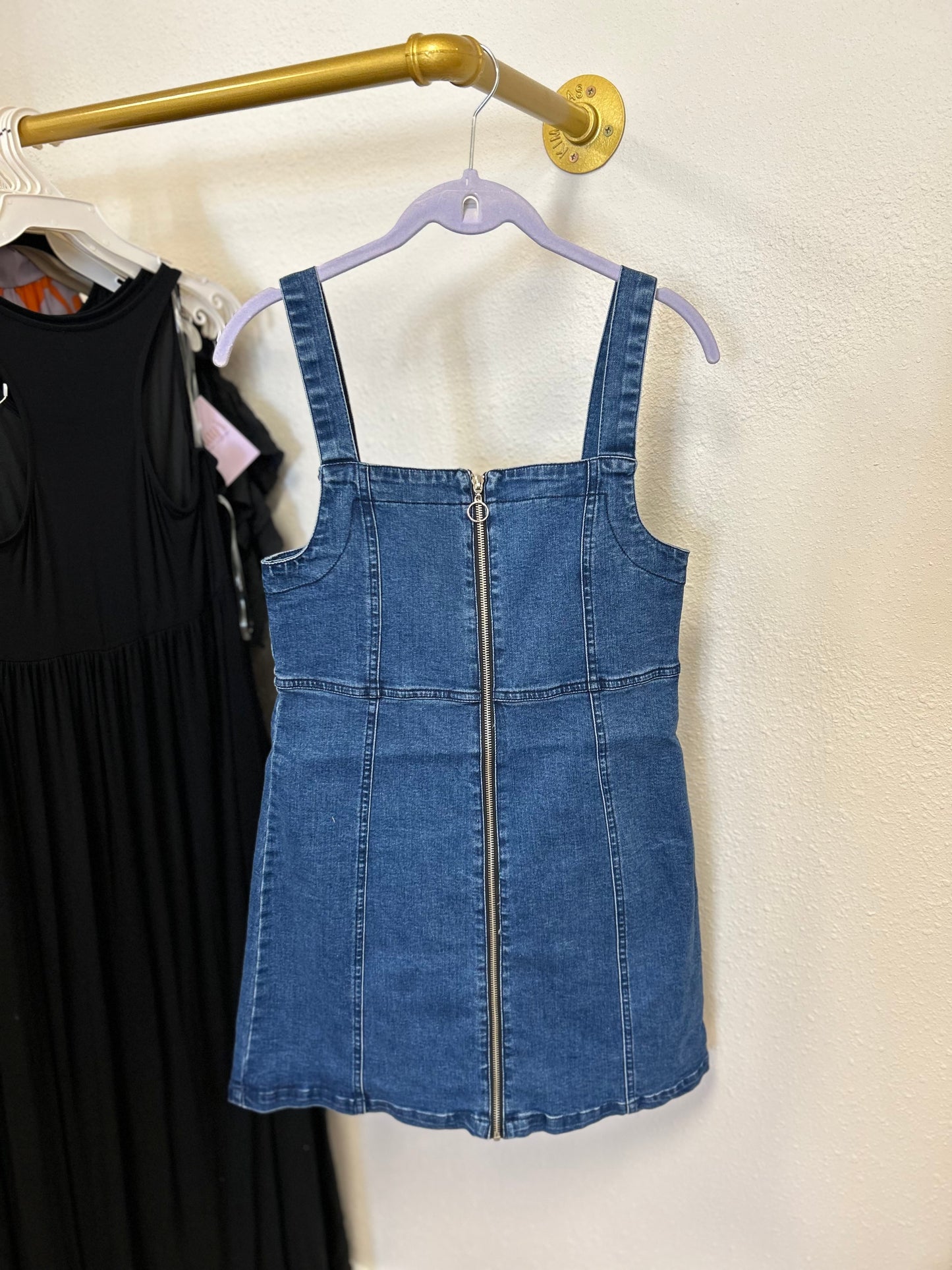 It’s a Zip Denim Dress