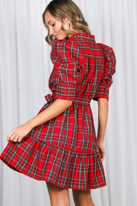 Plaid for the Holiday Dress