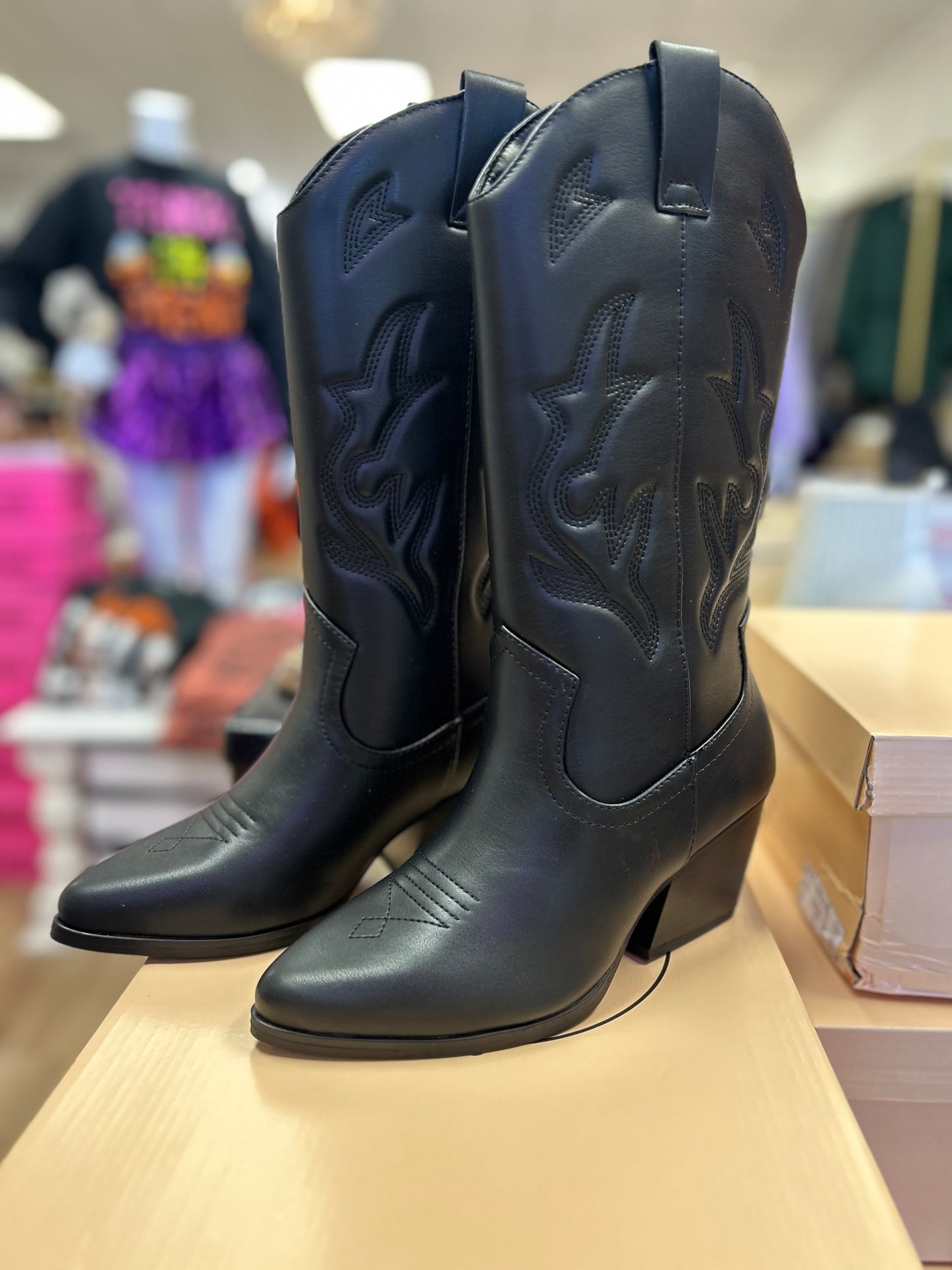 Orville Black Boots