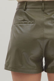 Lola- Olive Shorts