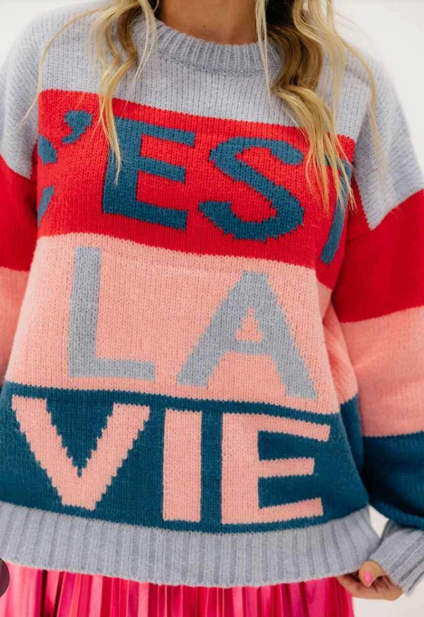 C’est La Vie Sweater