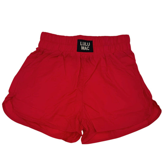 LULU MAC OG-SHORT RED