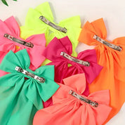 Summer Bright Colored Hair Bows
