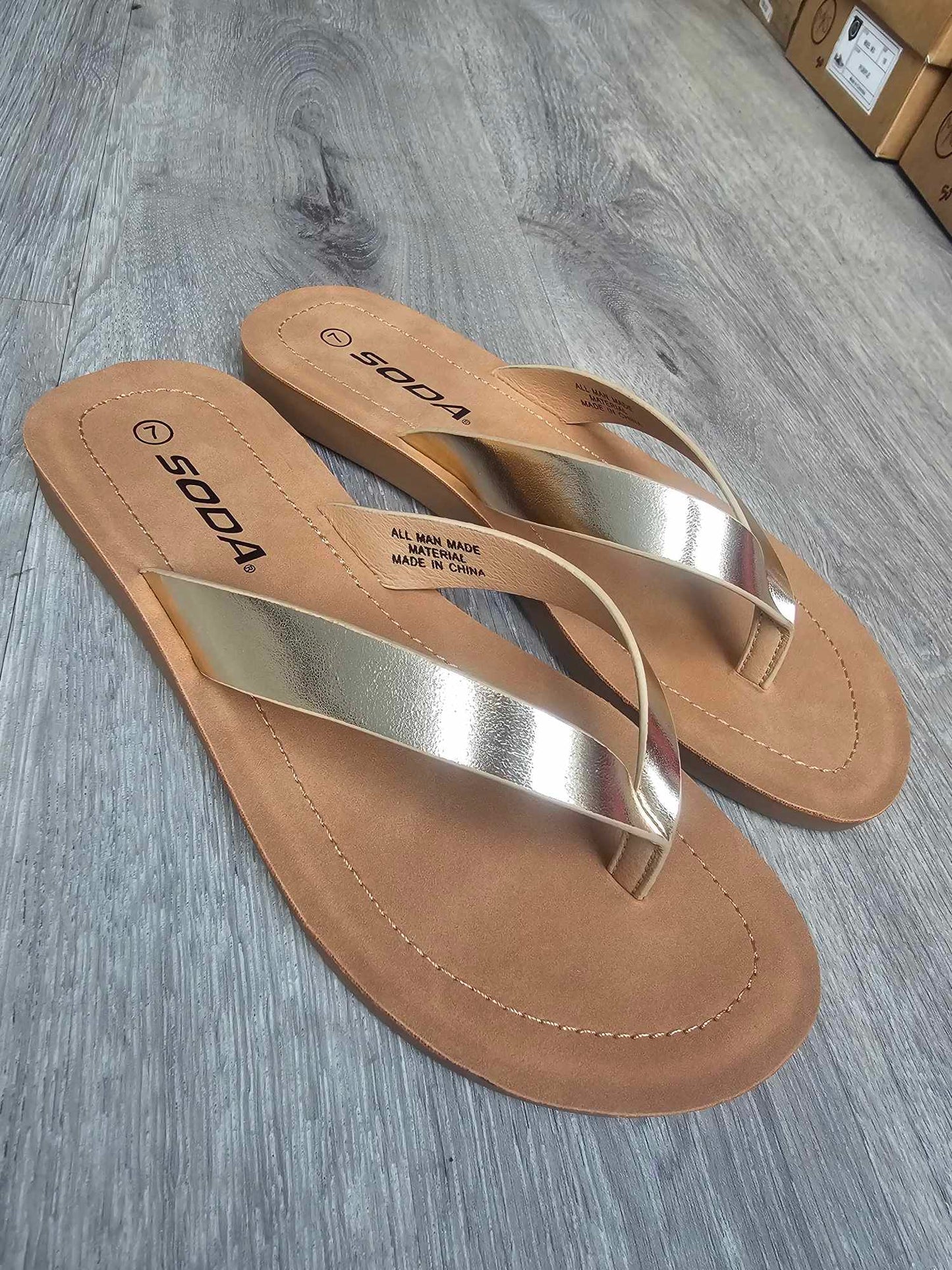 Ella Sandal - Gold