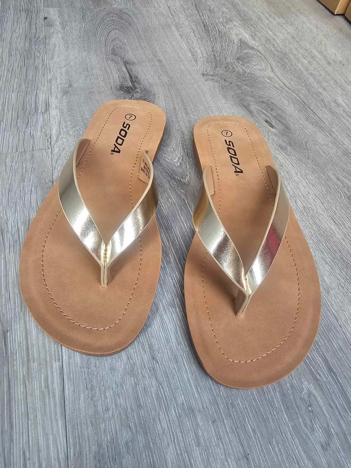 Ella Sandal - Gold