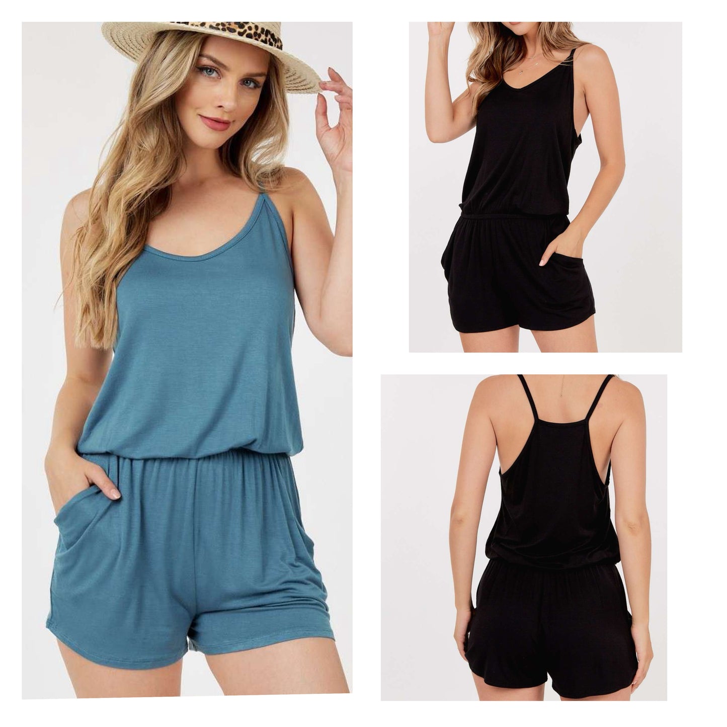 Spaghetti Strap Romper