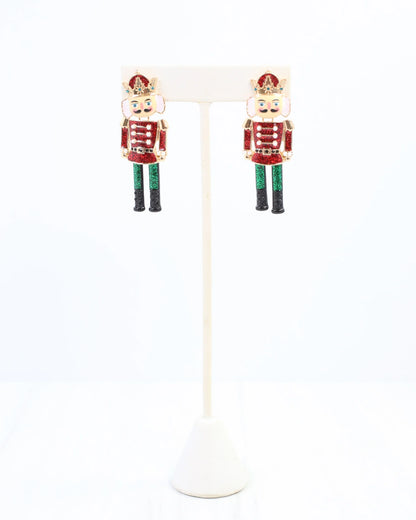 Nutcracker Waltz Earring Red