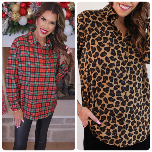 Nina Button Up Tunic