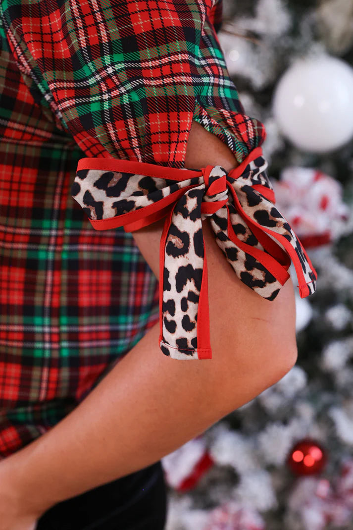 Lana Top- Plaid & Prowl