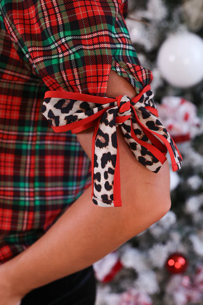 Lana Top- Plaid & Prowl