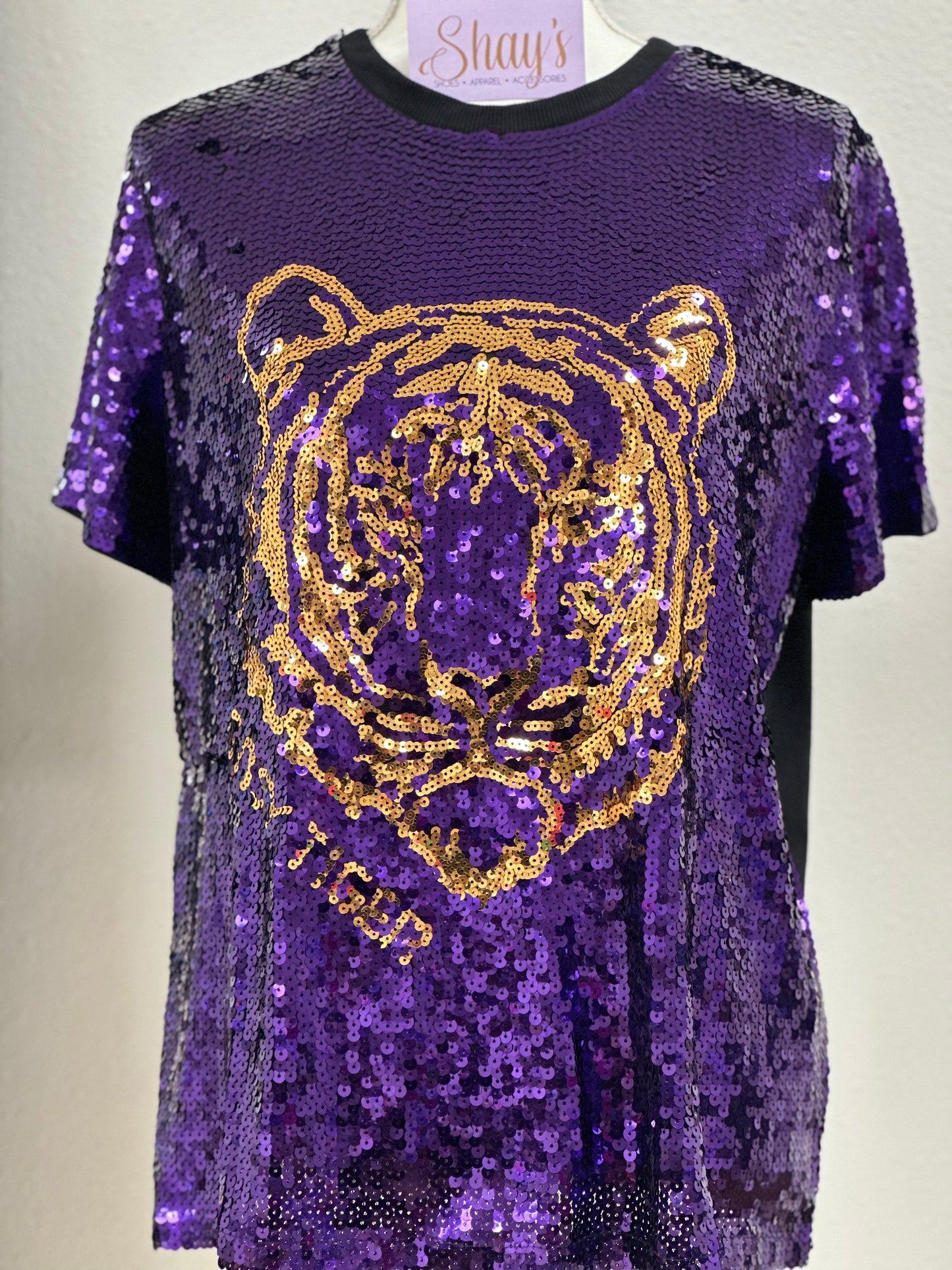 Sequin Easy Tiger T-Shirt