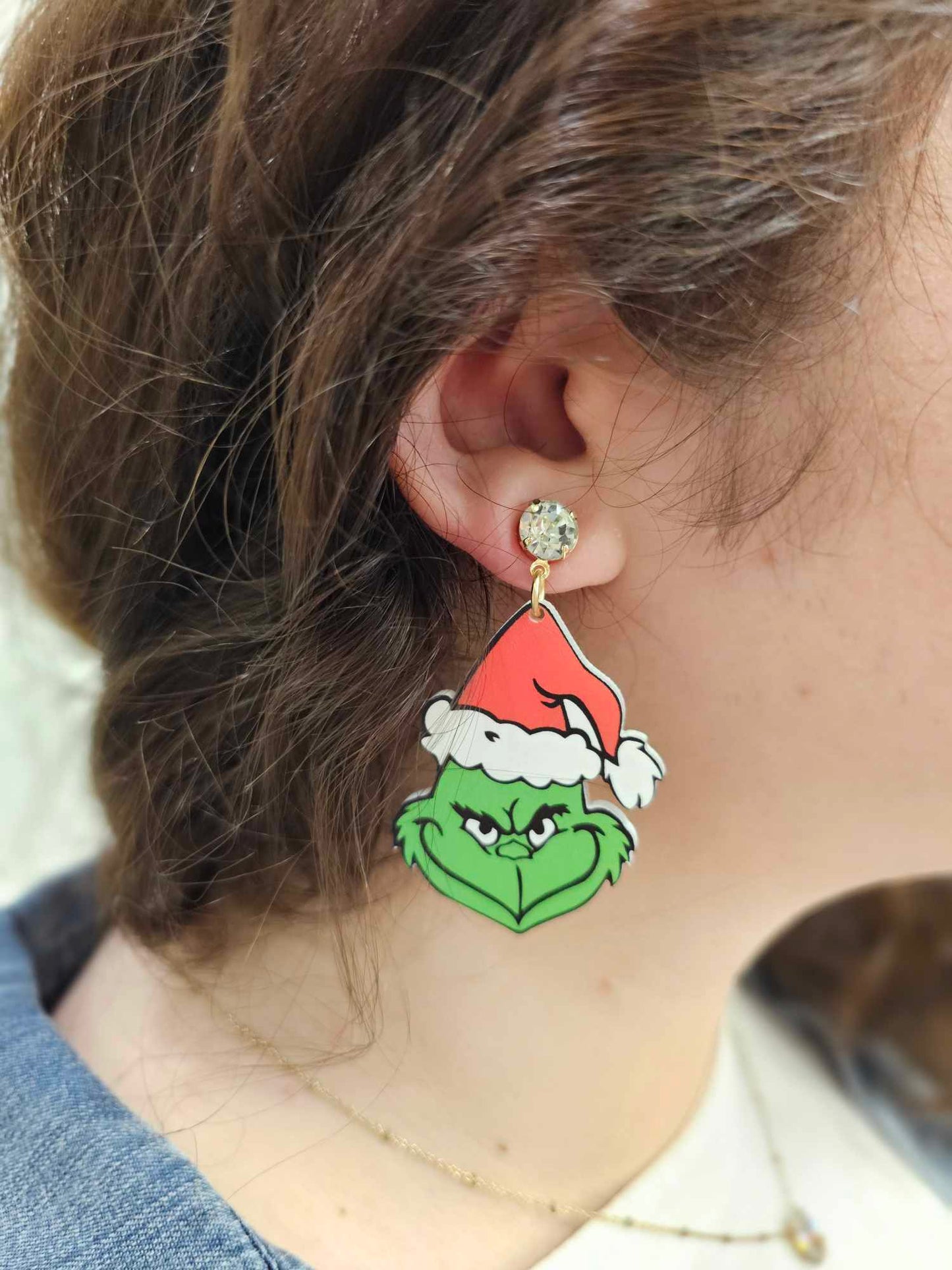 Taylor Shaye- The, The, The.... THE GRINCH Earrings