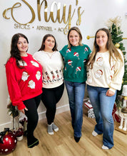 Drink Wine and Be Merry- Sequin Top