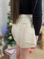 Sparkle & Shine Pleated Shorts
