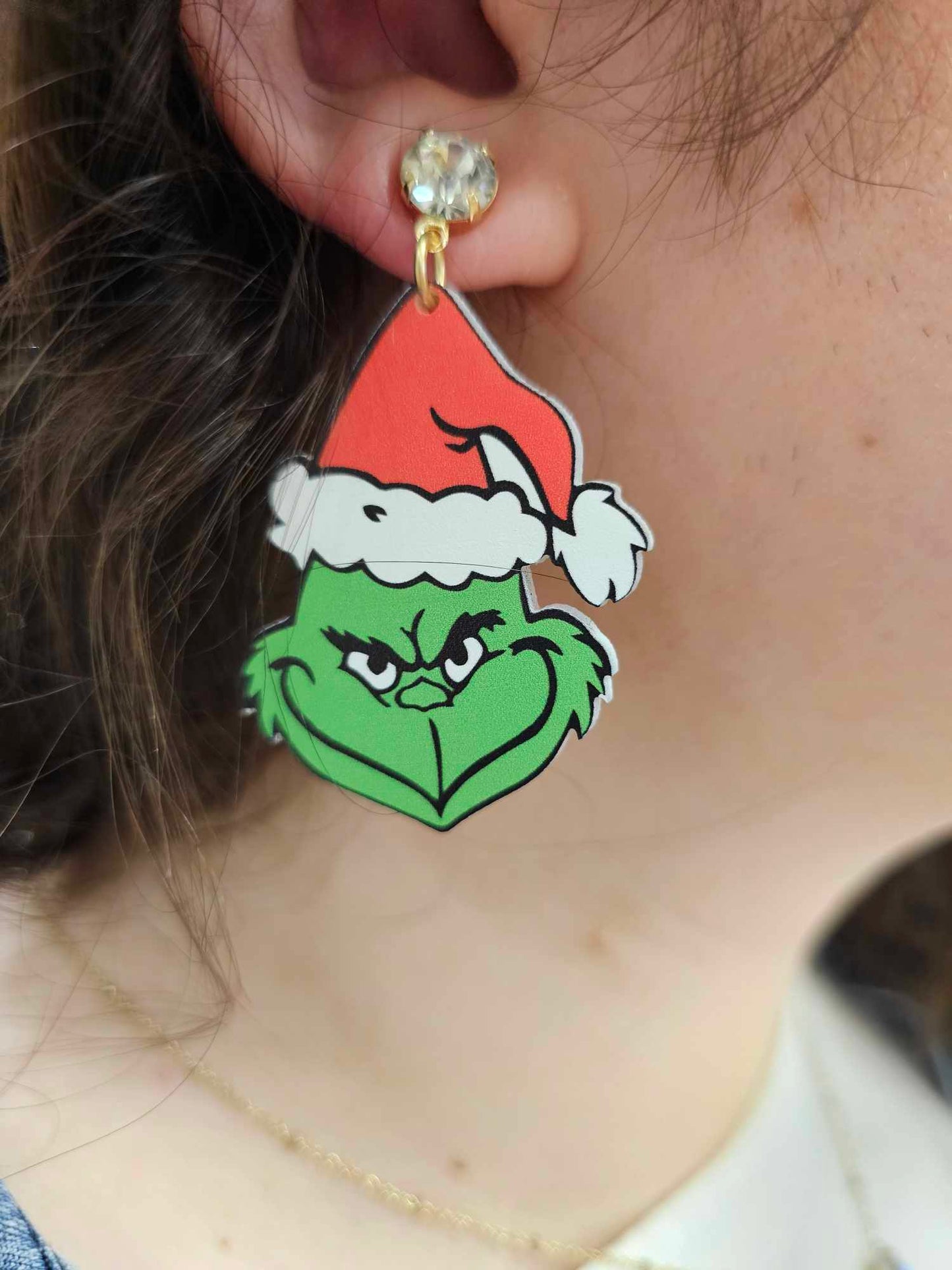 Taylor Shaye- The, The, The.... THE GRINCH Earrings