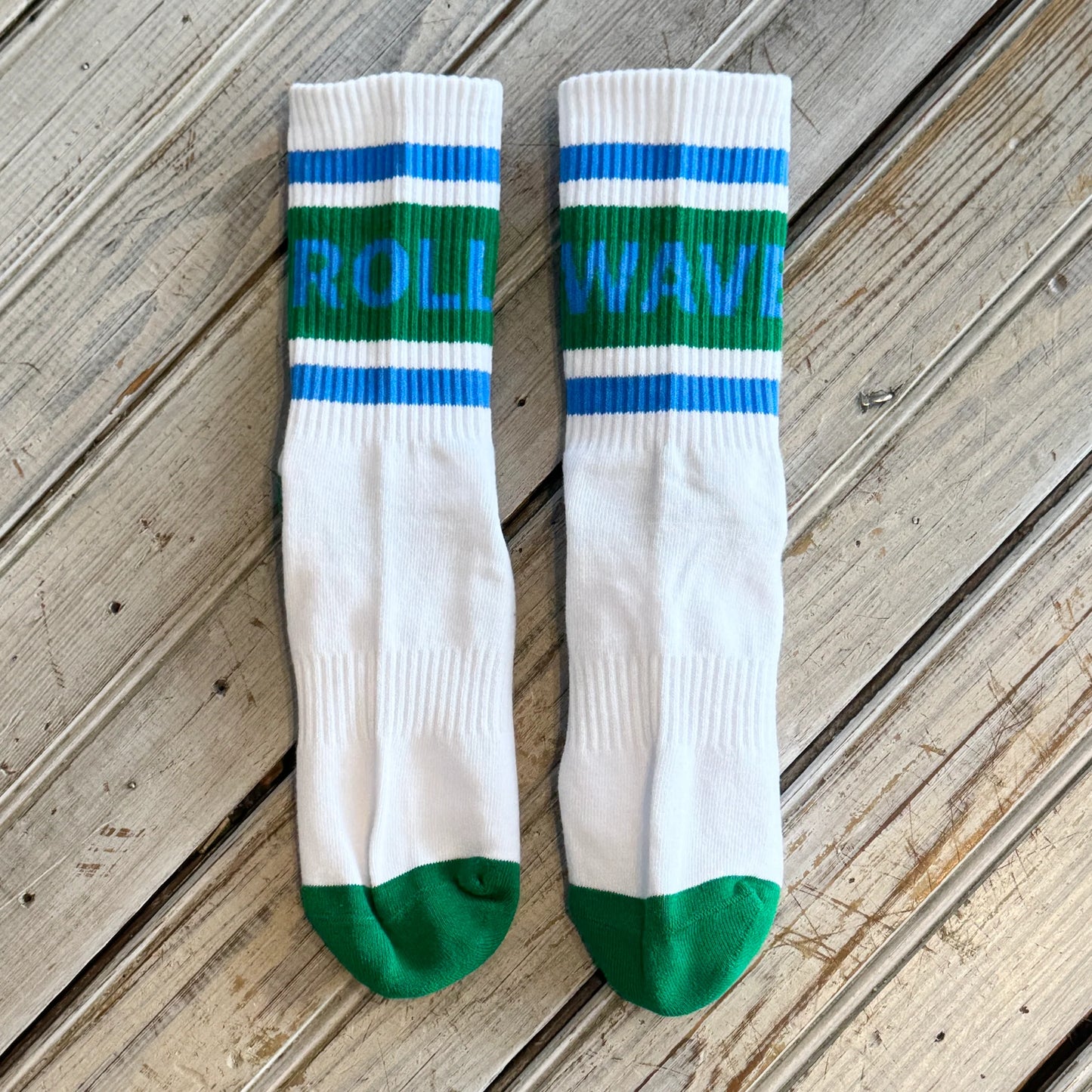 Tulane Roll Wave Varsity Socks