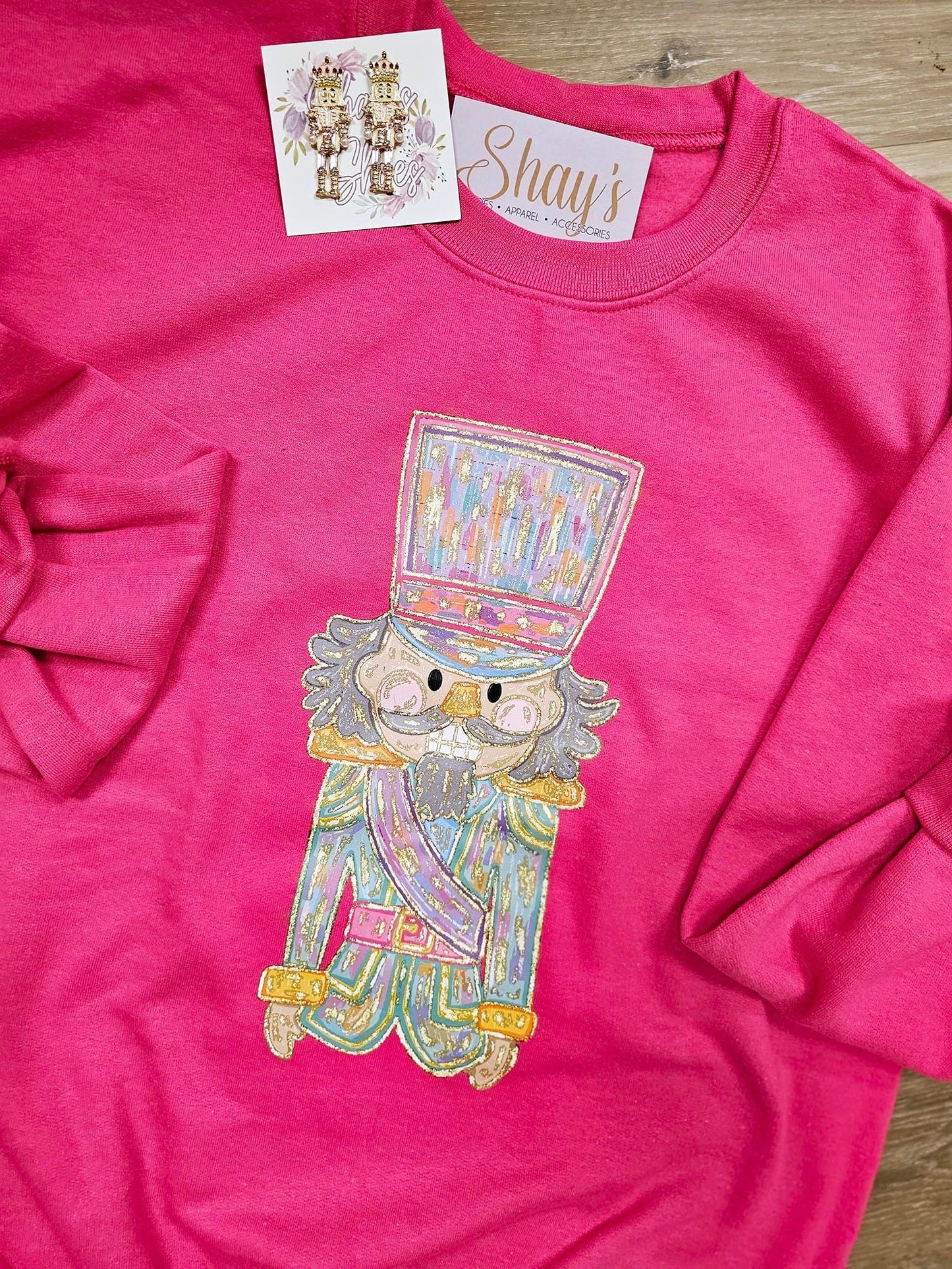 Pink Nutcracker Sweatshirt