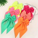 Summer Bright Colored Hair Bows