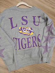 LSU- Wynn stars Crewneck Sweatshirt