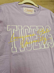LSU- Owen Outline Embroidered Tee