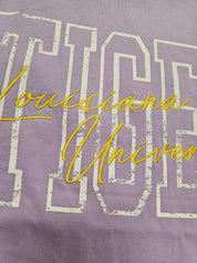 LSU- Owen Outline Embroidered Tee
