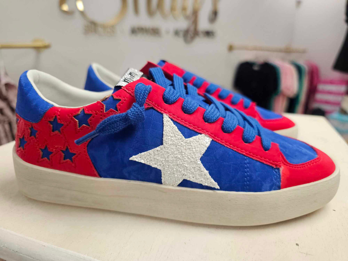 Candace - Red White and Blue Tennis