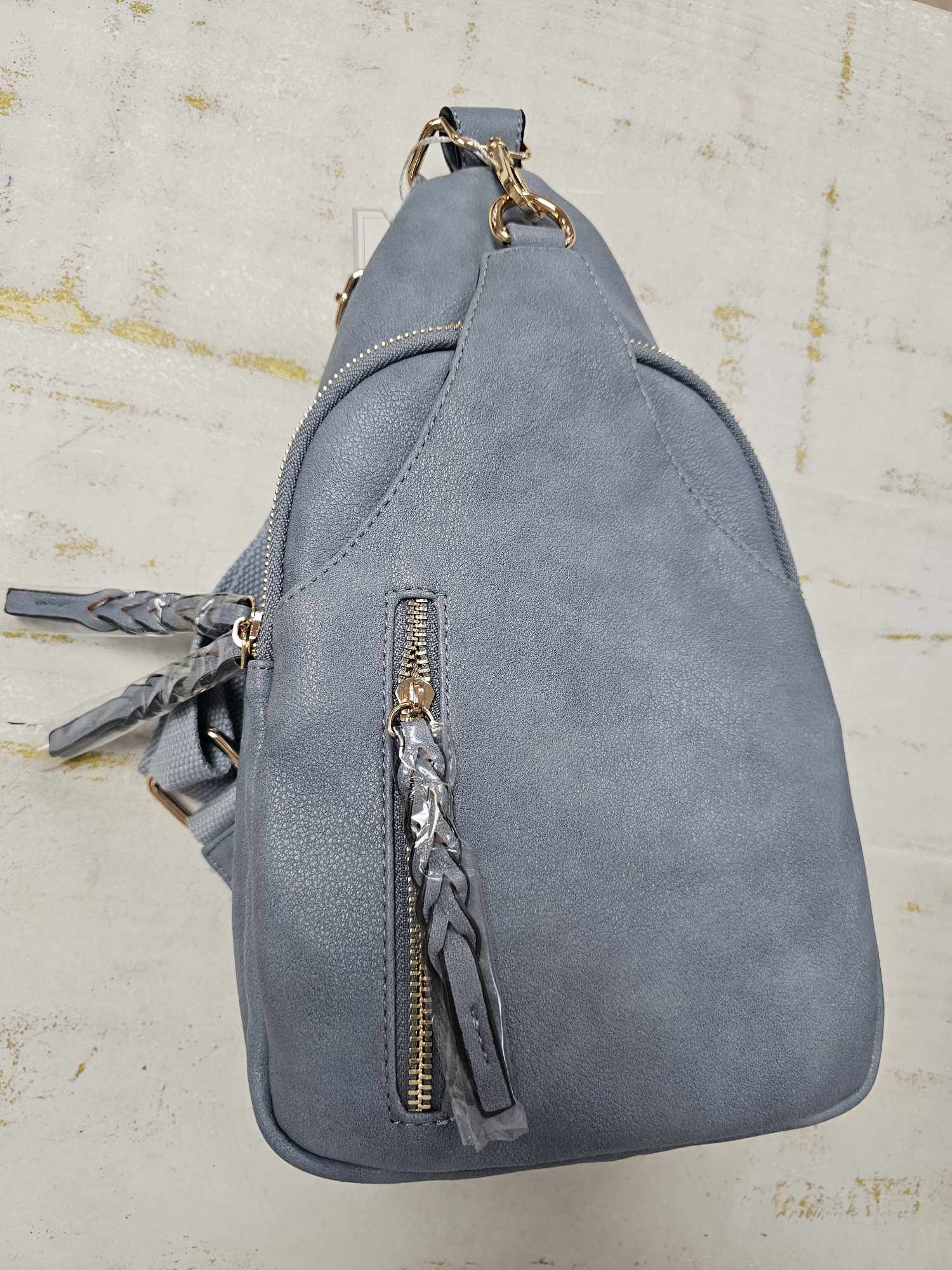 Nikki- Dual Compartment Sling Pack
