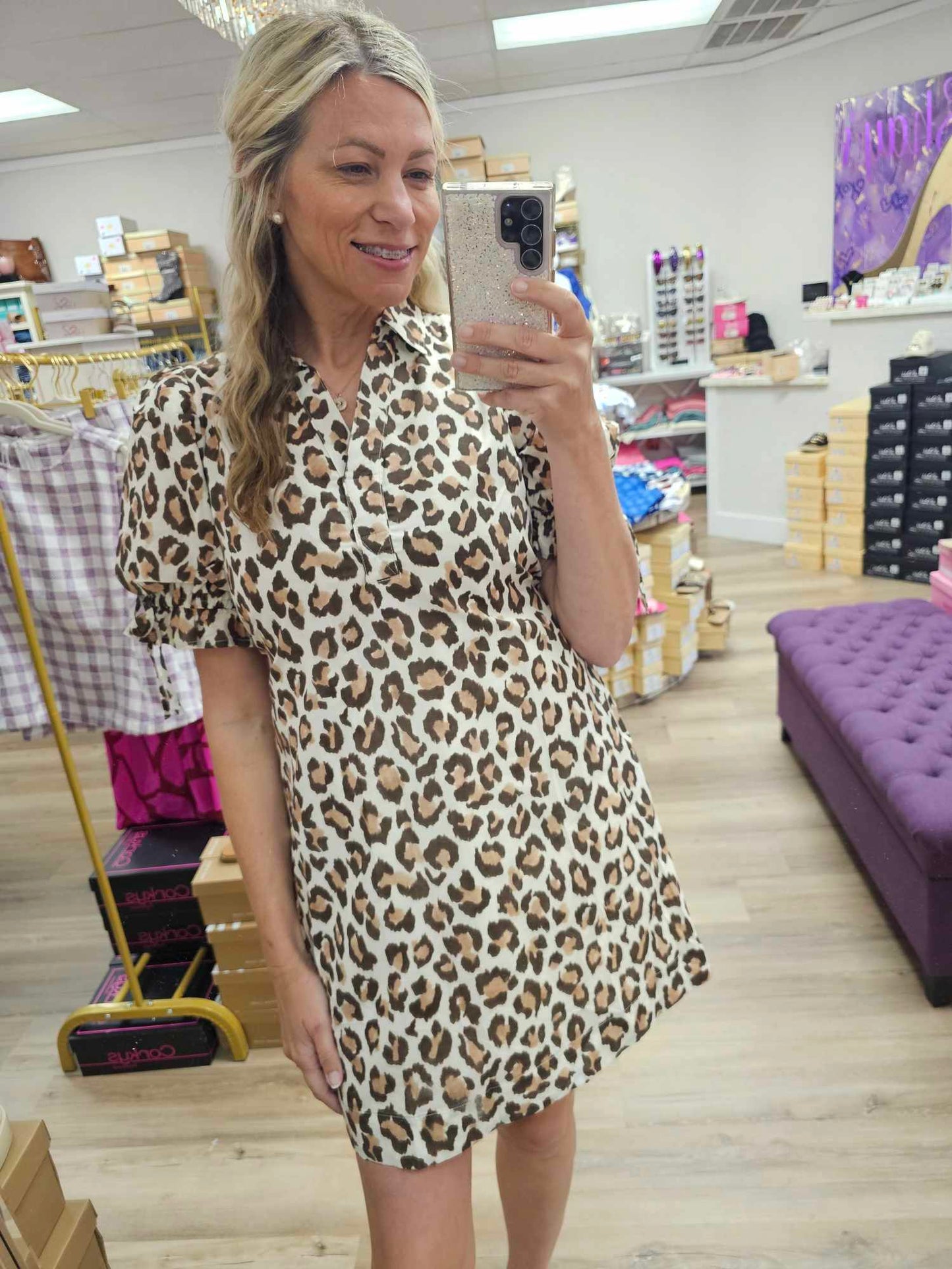 Namir- Leopard Dress