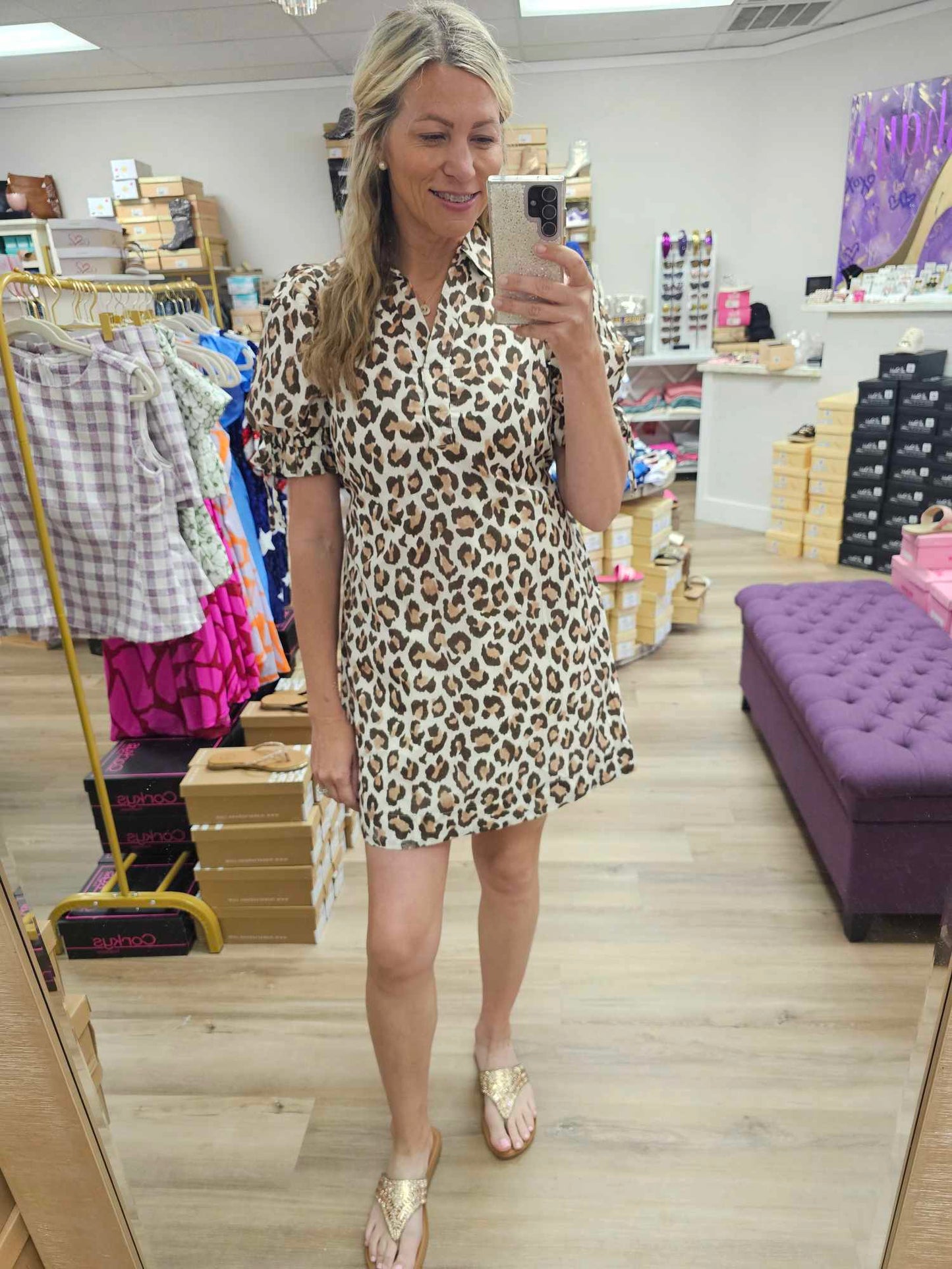Namir- Leopard Dress