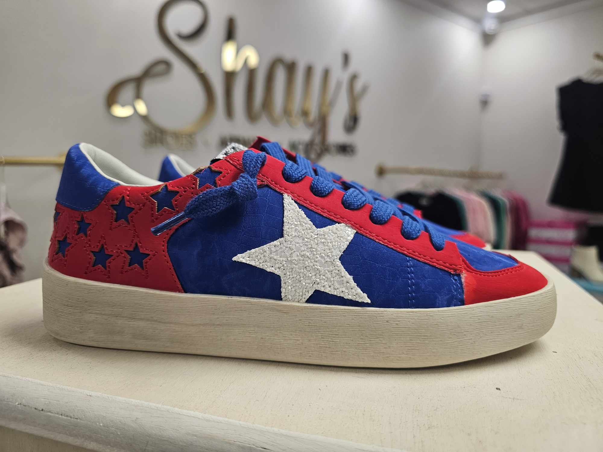 Candace - Red White and Blue Tennis