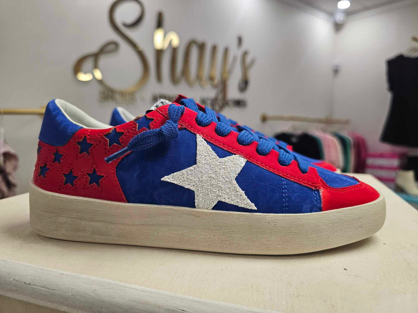 Candace - Red White and Blue Tennis