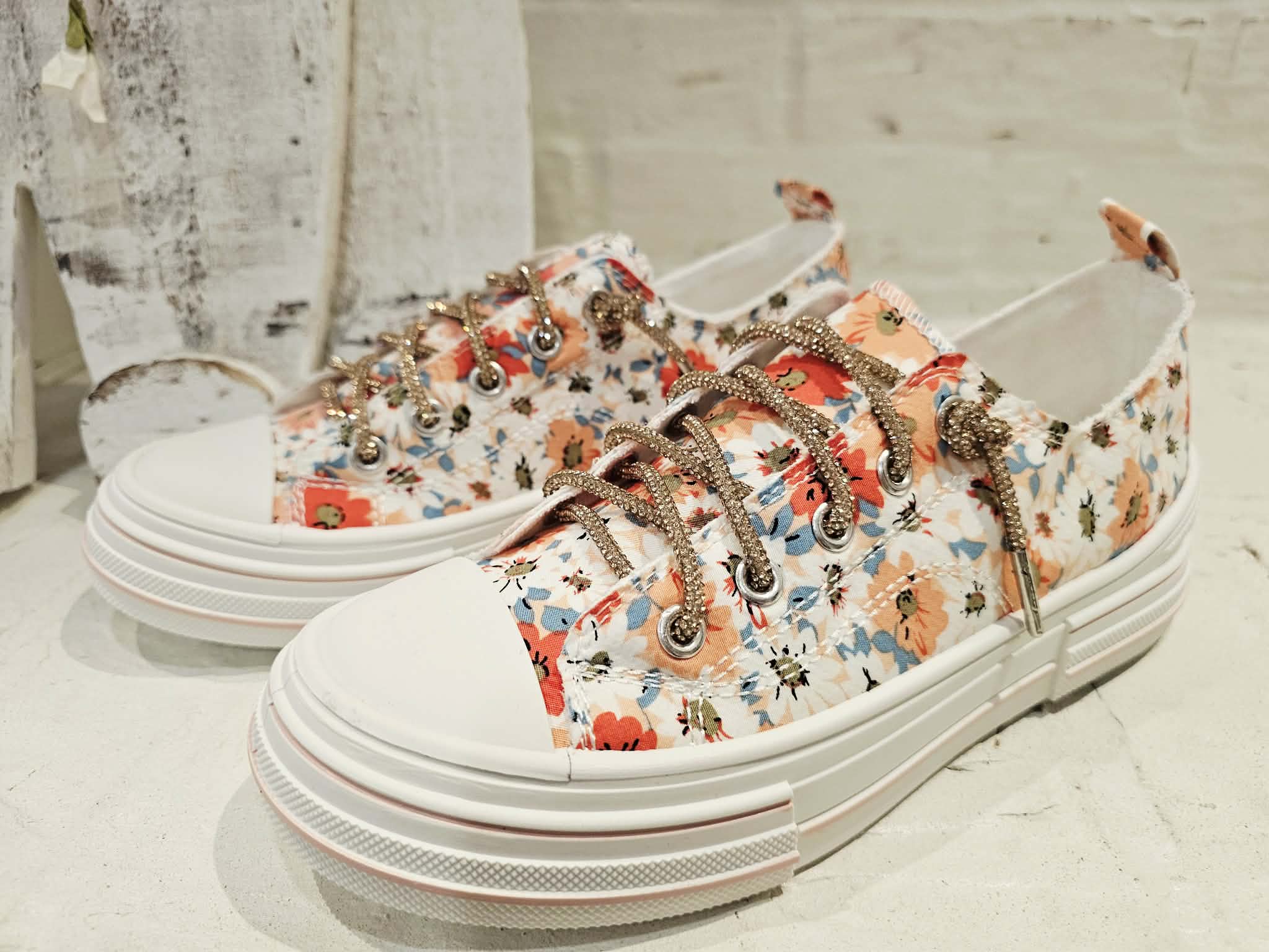 AMAN FLORAL- Peach