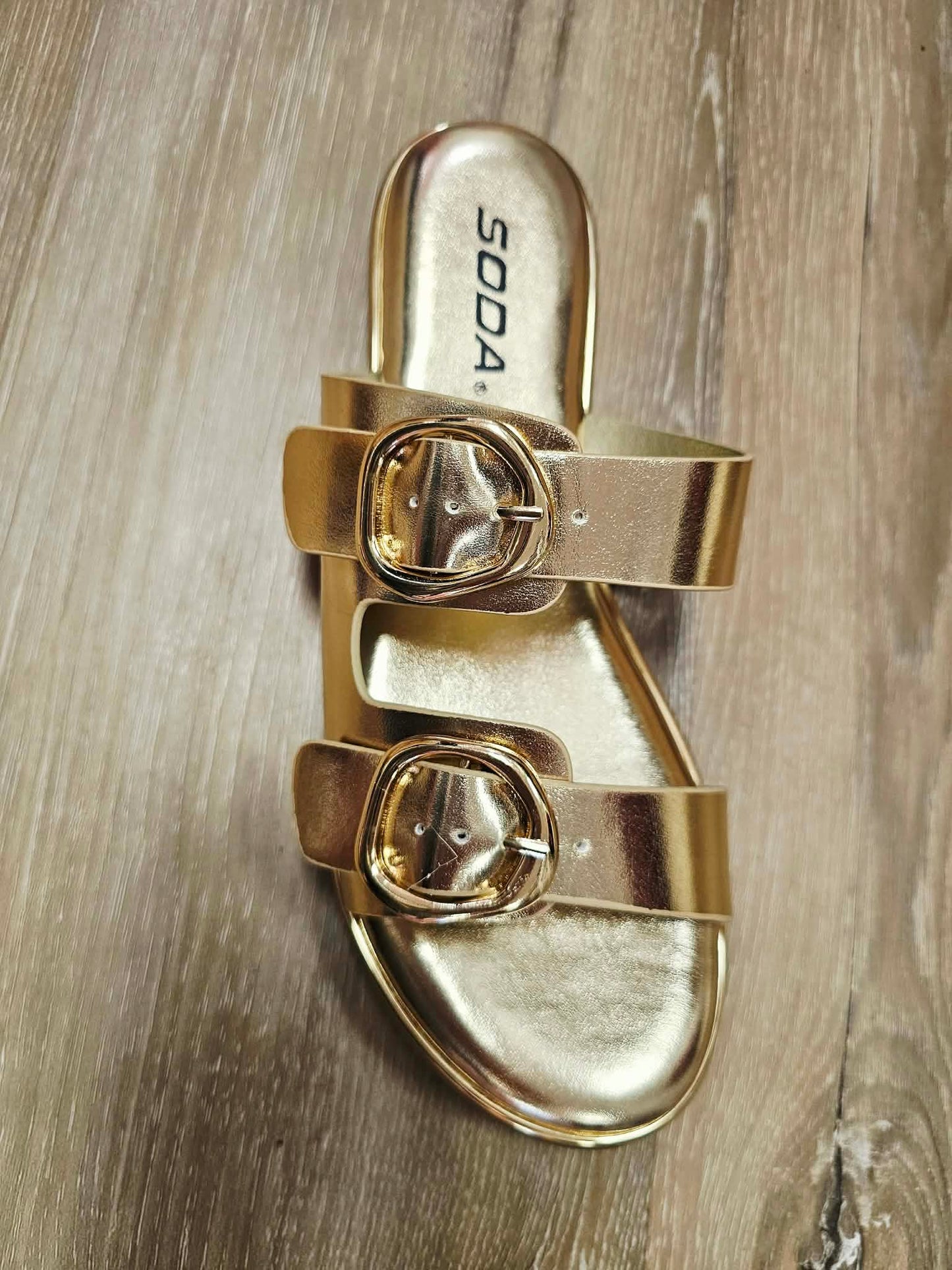 ARINA- Gold 2 buckle- Slide