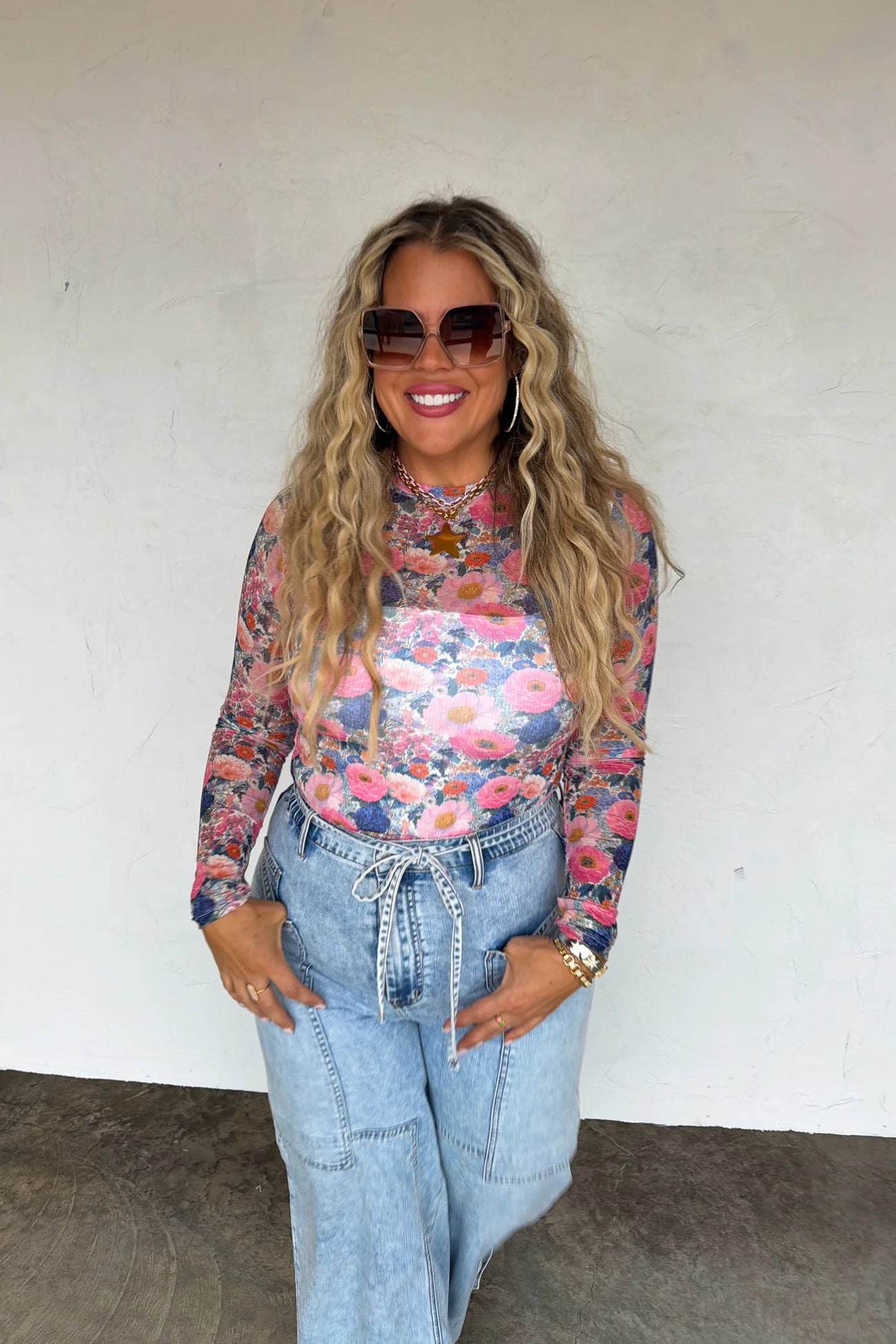 Spring Mesh Top
