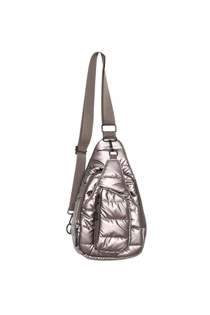Bronze Metallic Wholesale Women's Sling Bag