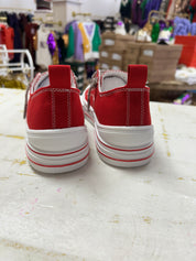 Aman Rhinestone Lace up Tennis