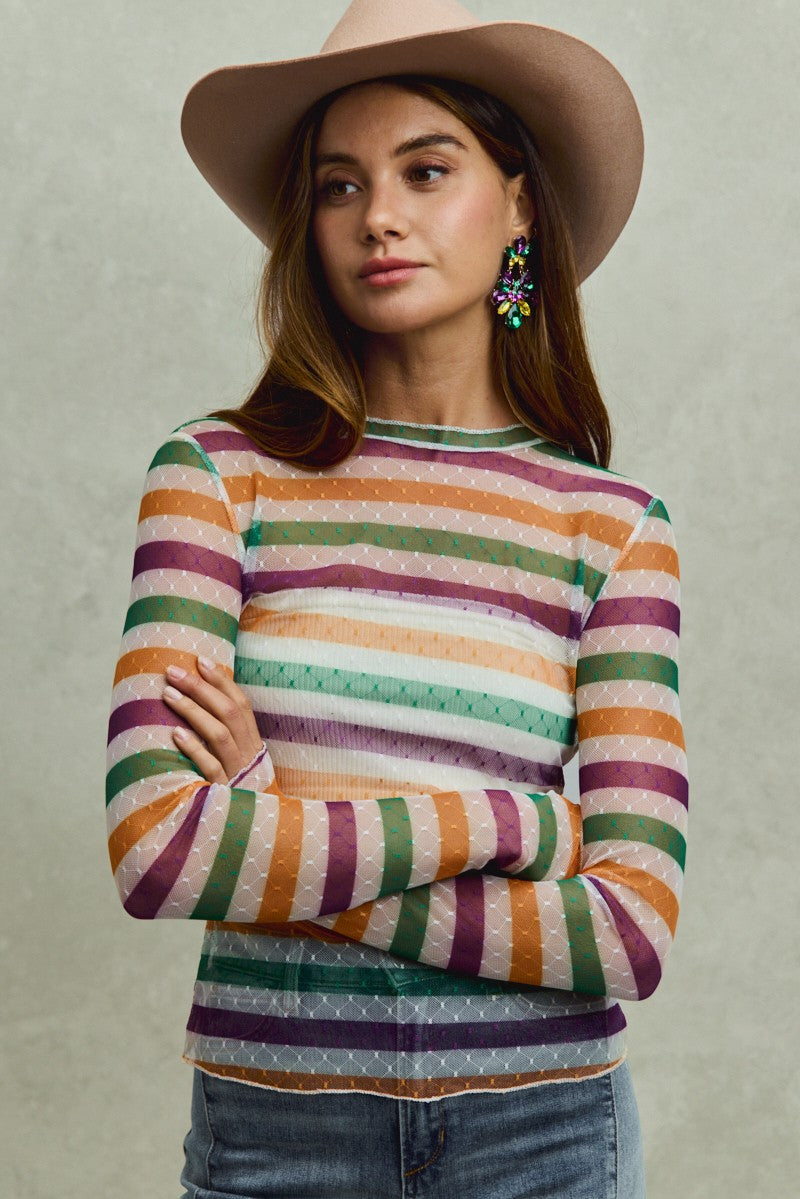 Mardi Gras Mesh