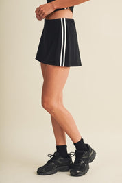Sideline Stripe A-line Skort