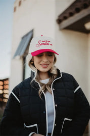 Put It On Santa's Tab Christmas Trucker Hat Vintage