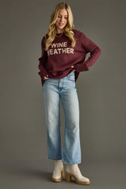 Wine Weather- Purple