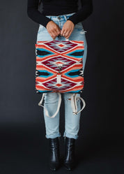 Woven Aztec Backpack