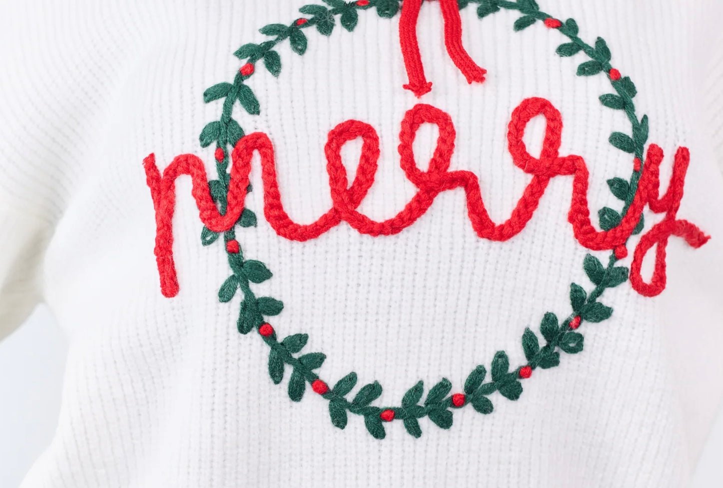 Merry Embroidered Sweater