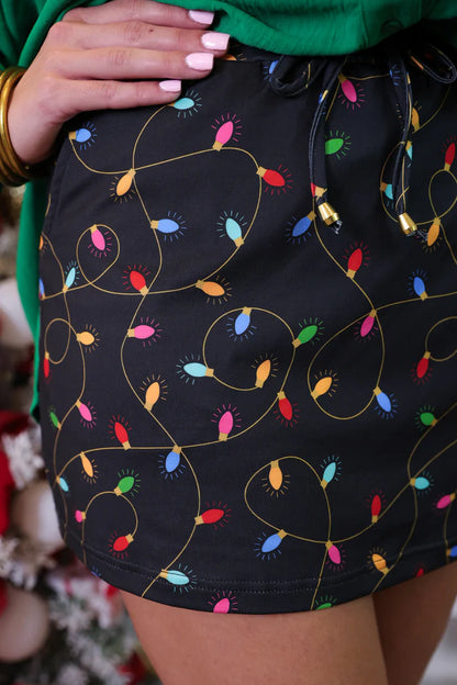 Christmas Pattern Skorts