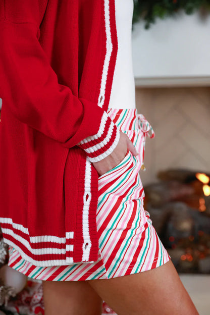 Christmas Pattern Skorts