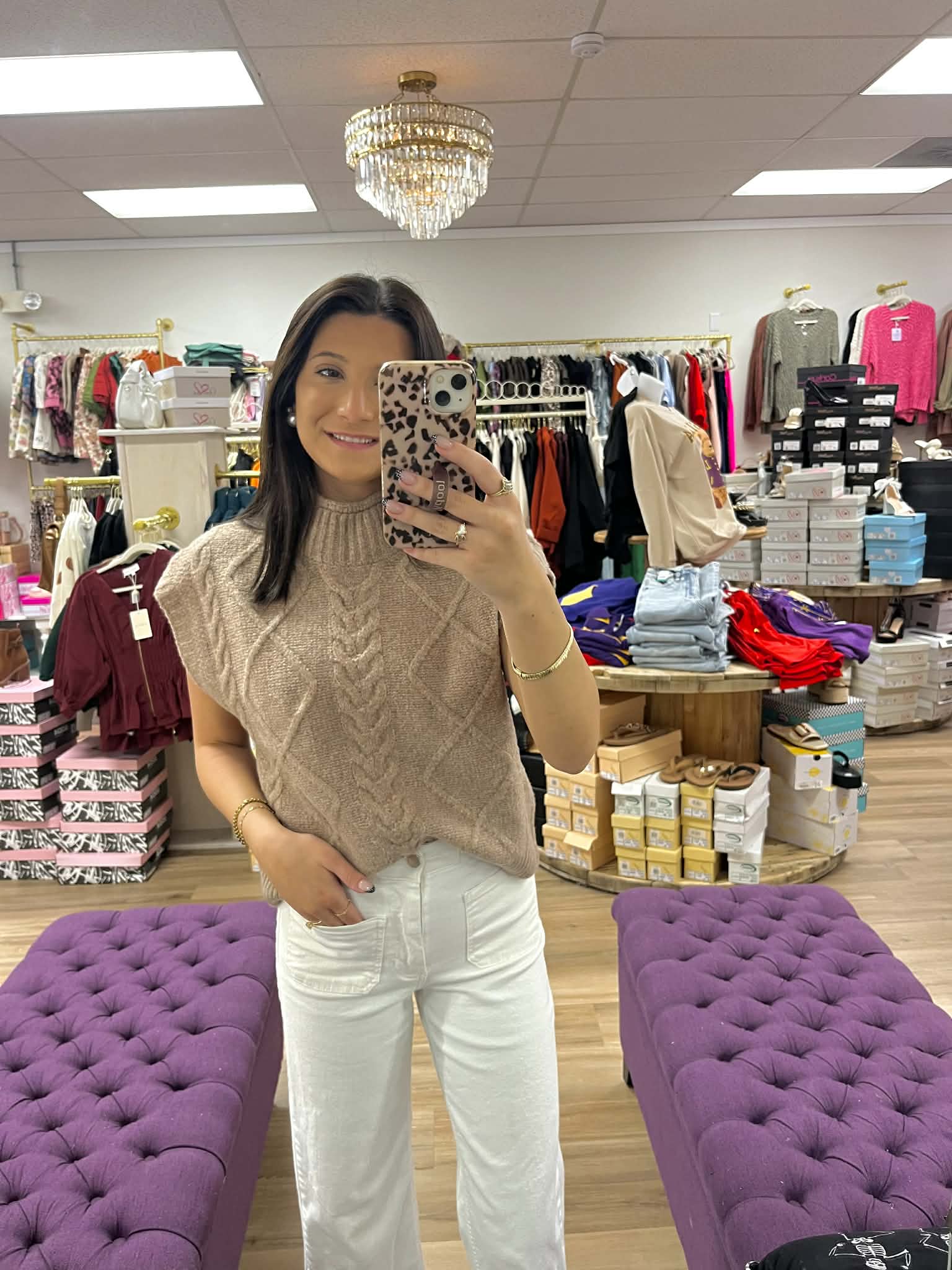 Preppy Pop Top