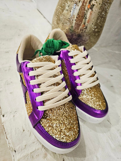 Miel - Mardi Gras Sneakers