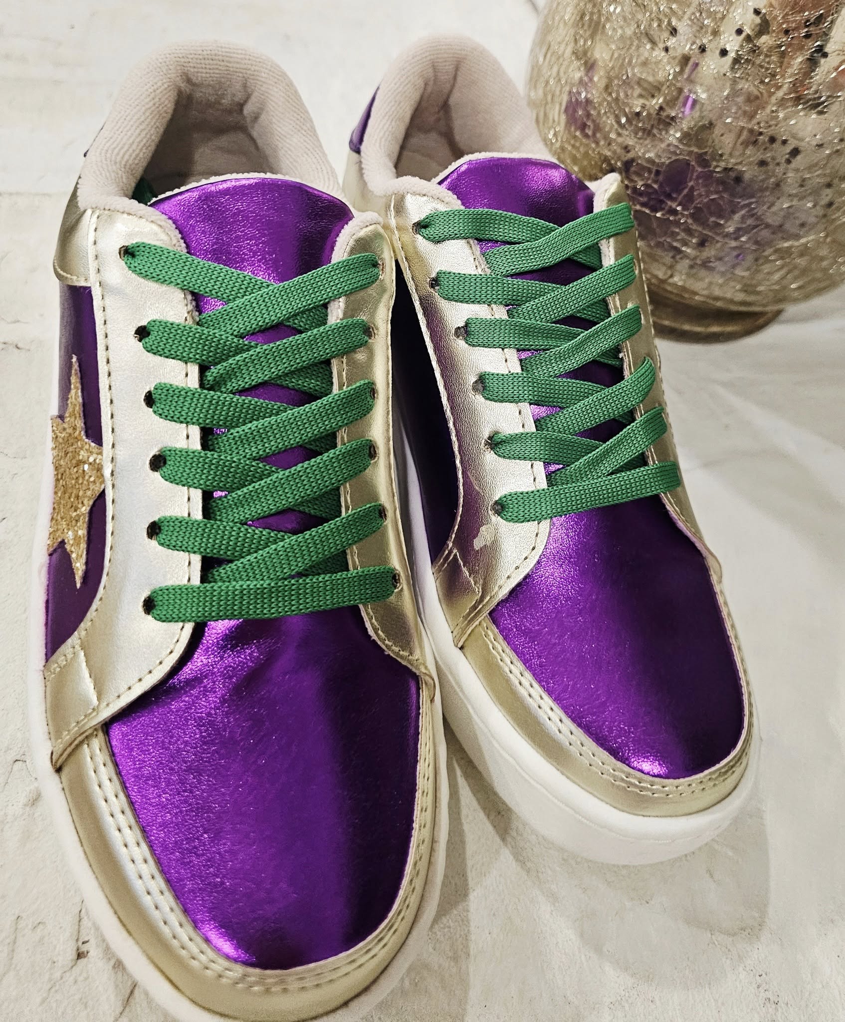 Miel - Metallic Sneakers