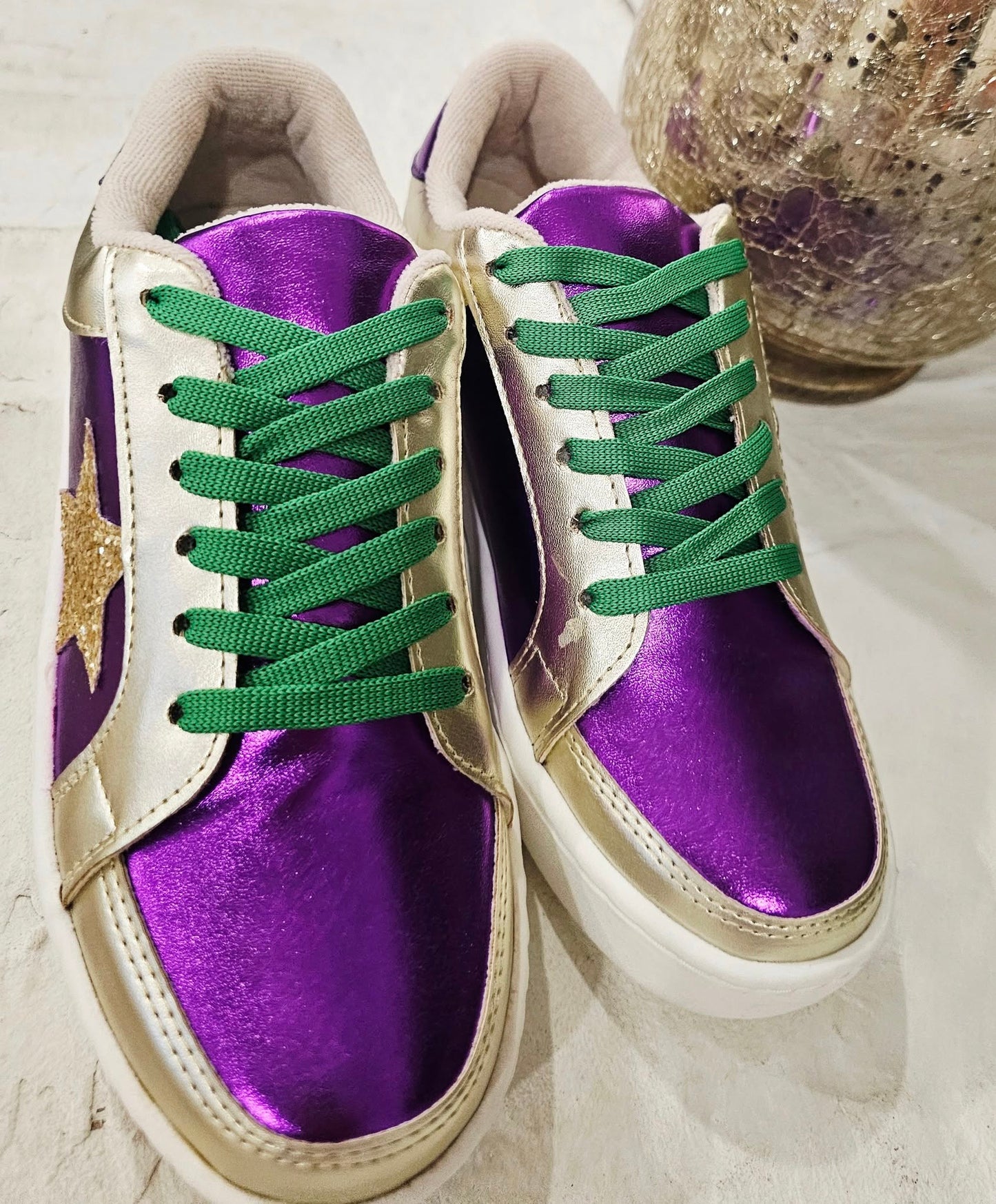 Miel - Mardi Gras Sneakers